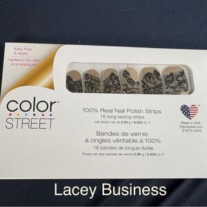 Color Street Lacey Business Nail Strips